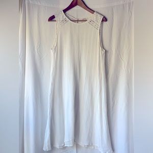 LOFT Beach Sheer Coverup cotton